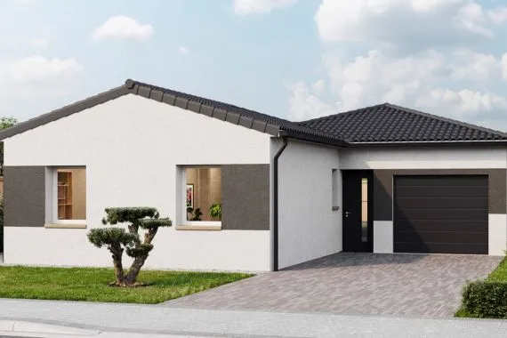 Maison SLIM AVEC GARAGE