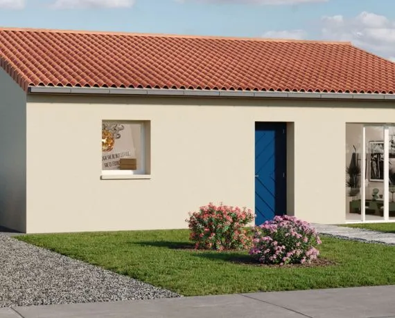 Projet de construction d'une maison 50 m² avec terrain à SAINTES (17)