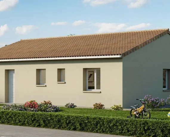 Projet de construction d'une maison 70 m² avec terrain à PUYRAVAULT (85)