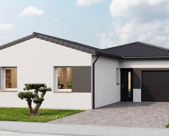Projet de construction d'une maison 102 m² avec terrain à SAINT-AUGUSTIN (17)