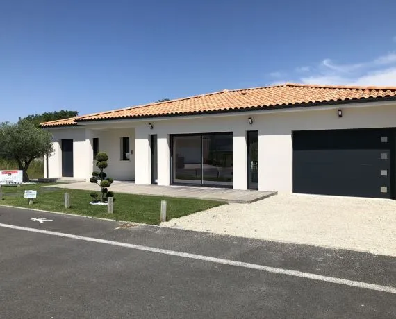 Projet de construction d'une maison 100 m² avec terrain à BREUILLET (17)