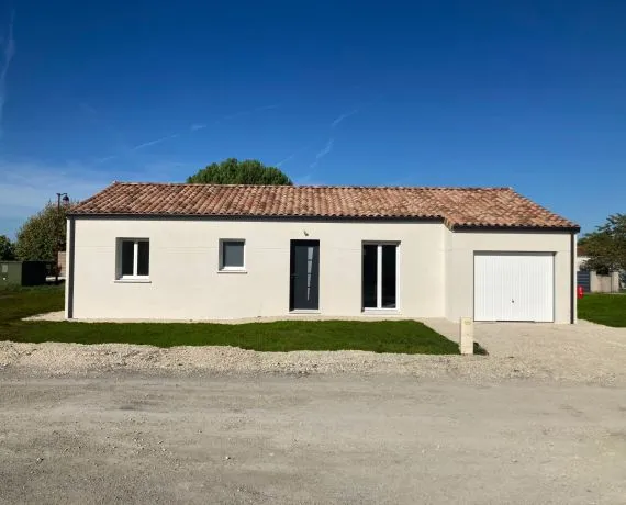 Projet de construction d'une maison 70 m² avec terrain à SAINT-GEORGES-DE-DIDONNE (17)