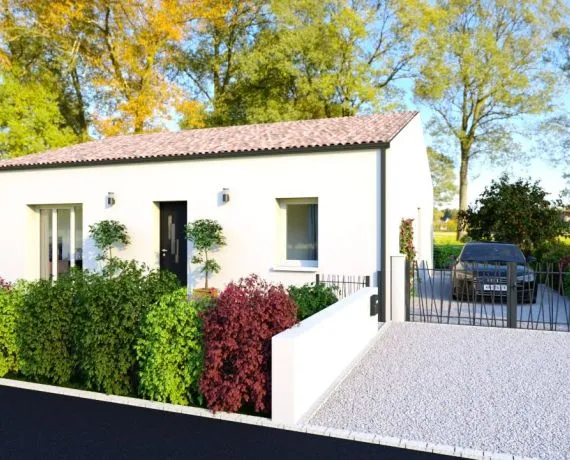 Projet de construction d'une maison 100 m² avec terrain à BALANZAC (17)