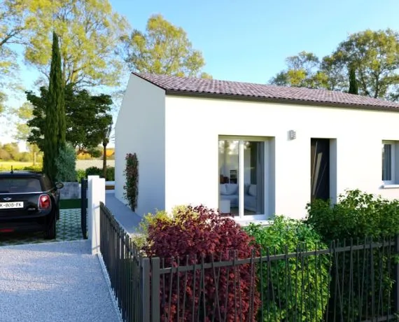 Projet de construction d'une maison 65 m² avec terrain à PUYRAVAULT (85)