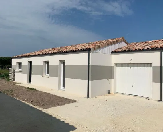 Projet de construction d'une maison 85 m² avec terrain à SERIGNY (86)