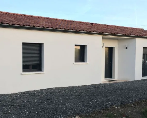 Projet de construction d'une maison 97 m² avec terrain à SERIGNY (86)
