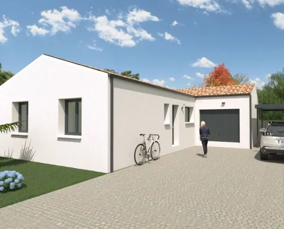 Projet de construction d'une maison avec terrain à ANGOULINS (17)