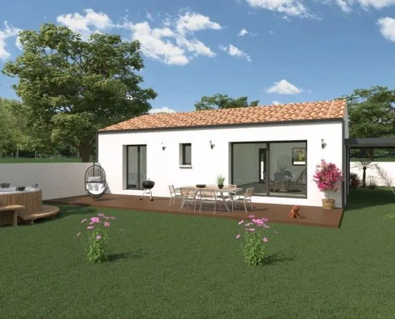 Projet de construction d'une maison 70 m² avec terrain à LA JARRIE (17)
