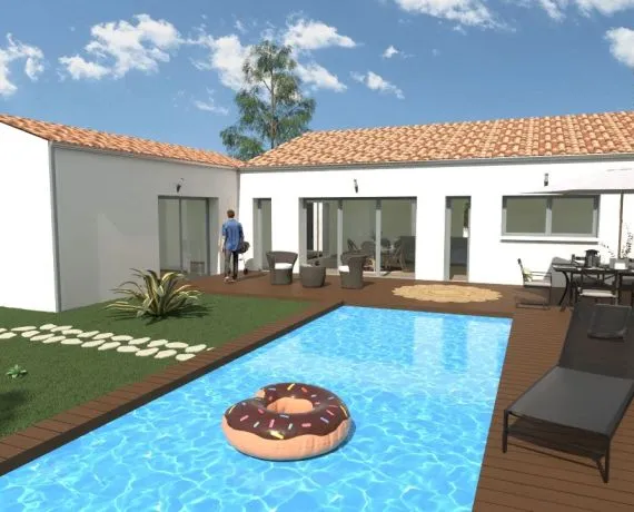 Projet de construction d'une maison 145 m² avec terrain à AVY (17)