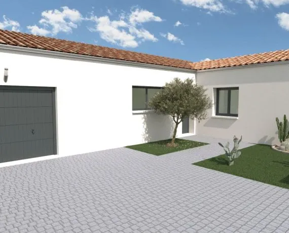 Projet de construction d'une maison 138 m² avec terrain à SAINT-ROGATIEN (17)