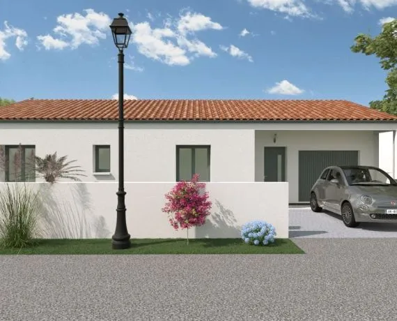 Projet de construction d'une maison 4 chambres avec terrain à SAINT-MEDARD-D'AUNIS (17)