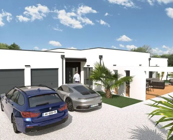 Projet de construction d'une maison 152.05 m² avec terrain à LES MATHES (17)