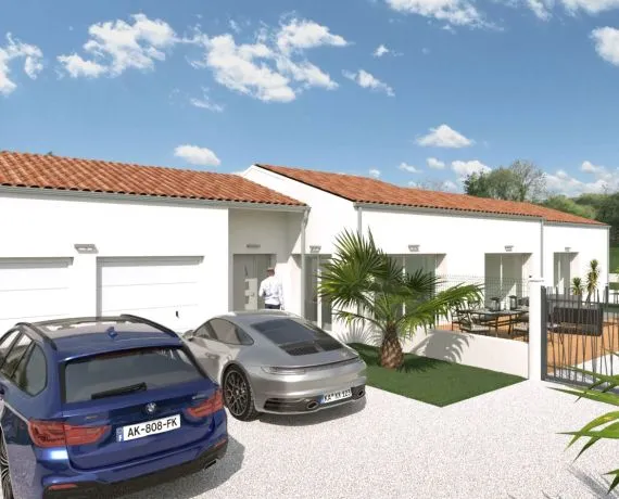 Projet de construction d'une maison 152.05 m² avec terrain à LES MATHES (17)