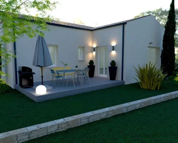 Terrain à bâtir de 620 m² à AIGRE (16)