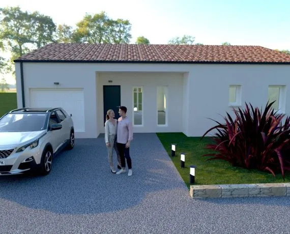 Terrain à bâtir de 783 m² à SAINT-CLAUD (16)