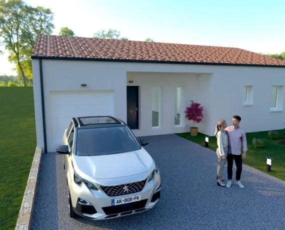 Terrain à bâtir de 446 m² à PUYMOYEN (16)