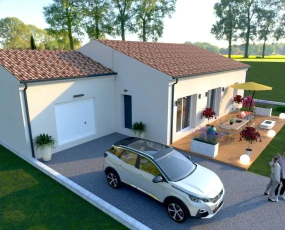 Terrain à bâtir de 541 m² à PUYMOYEN (16)