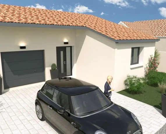 Projet de construction d'une maison 75 m² avec terrain à SERIGNY (86)