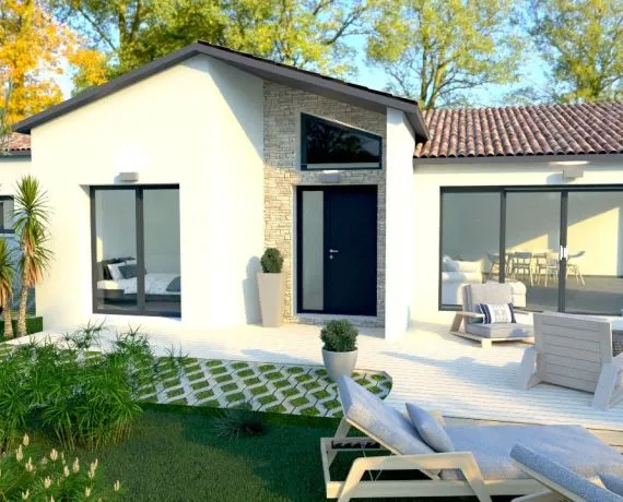 Projet de construction d'une maison 125 m² avec terrain à MAUZE-SUR-LE-MIGNON (79)