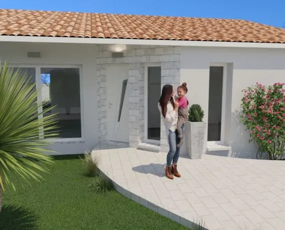 Projet de construction d'une maison 90 m² avec terrain à LA ROCHELLE (17)