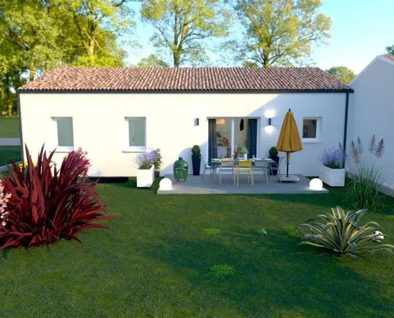 Projet de construction d'une maison 85 m² avec terrain à COGNAC (16)