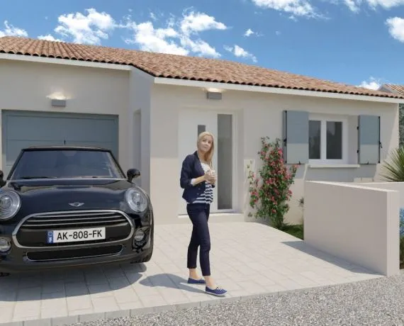 Projet de construction d'une maison 107 m² avec terrain à LA ROCHELLE (17)