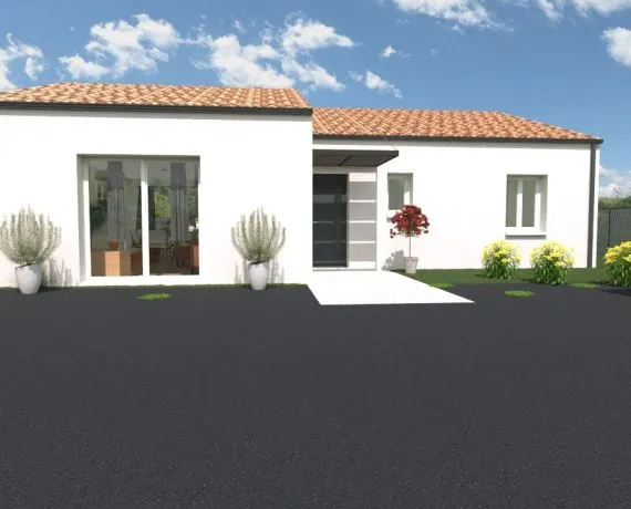Projet de construction d'une maison 109 m² avec terrain à VILLEBOIS-LAVALETTE (16)