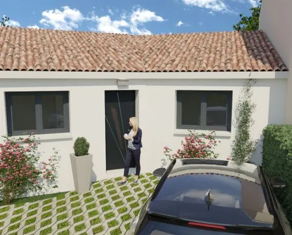 Projet de construction d'une maison 90 m² avec terrain à SAINT-ROGATIEN (17)