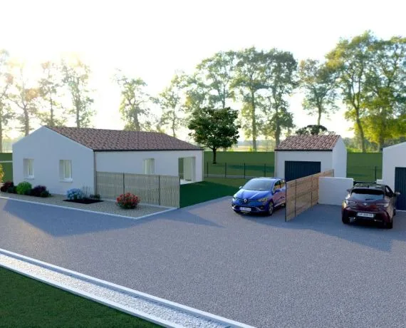 Projet de construction d'une maison 86 m² avec terrain à ETAULES (17)