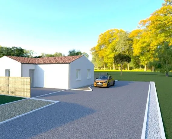 Projet de construction d'une maison 67 m² avec terrain à ETAULES (17)
