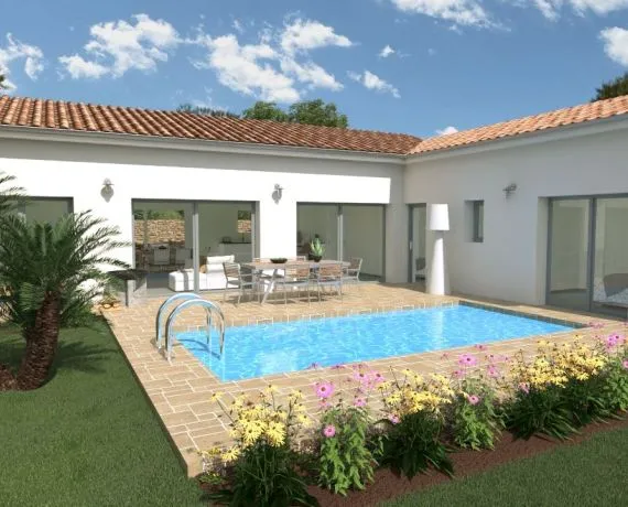 Projet de construction d'une maison 136 m² avec terrain à LE BOIS-PLAGE-EN-RE (17)