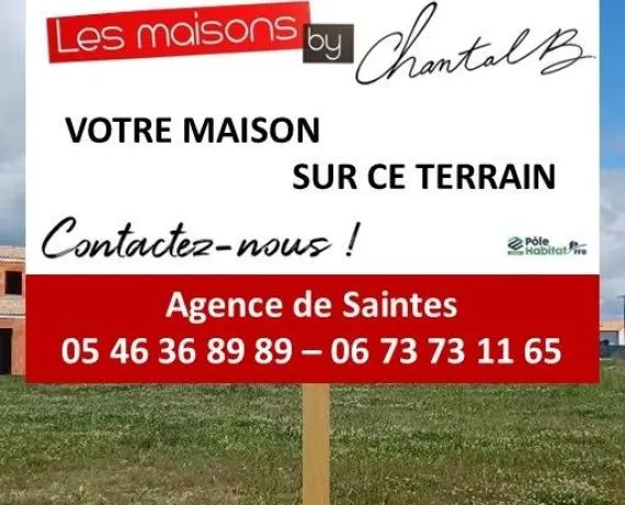 Terrain à bâtir de 285 m² à SAINTES (17)