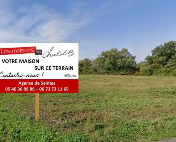 Terrain à bâtir de 1011 m² à ECOYEUX (17)