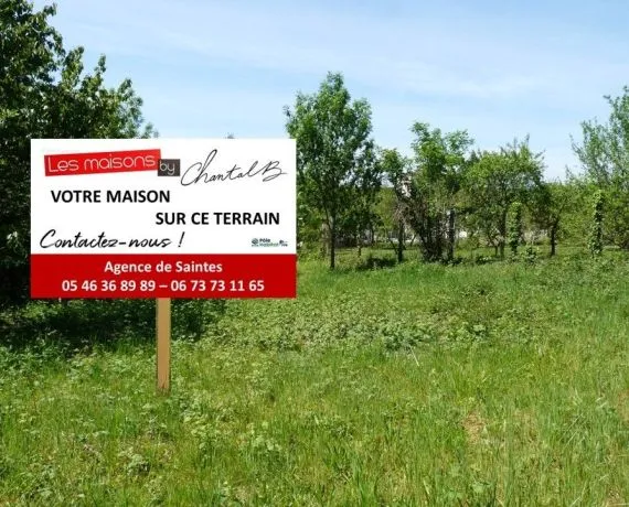 Terrain à bâtir de 1000 m² à SAINTES (17)