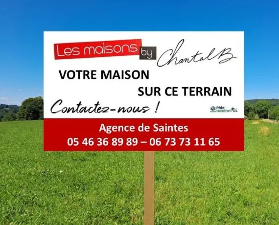 Terrain à bâtir de 821 m² à SAINT-PORCHAIRE (17)