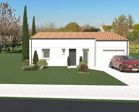 Projet de construction d'une maison 75 m² avec terrain à AVY (17)