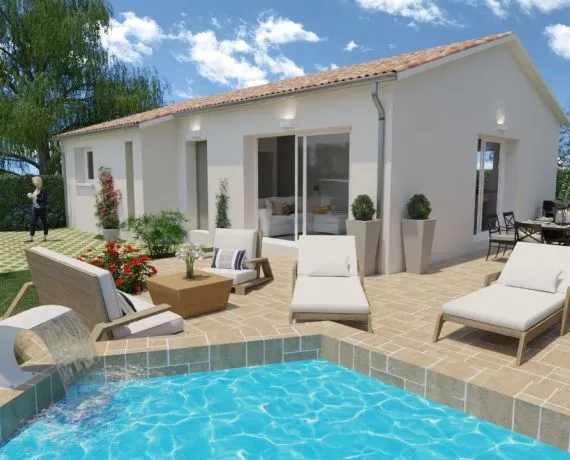 Projet de construction d'une maison 80 m² avec terrain à LA ROCHELLE (17)
