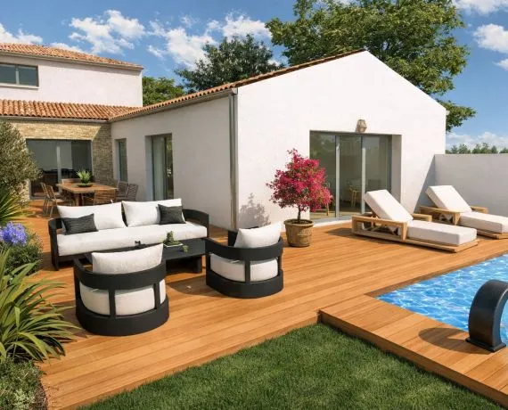 Projet de construction d'une maison 145 m² avec terrain à CORME-ROYAL (17)