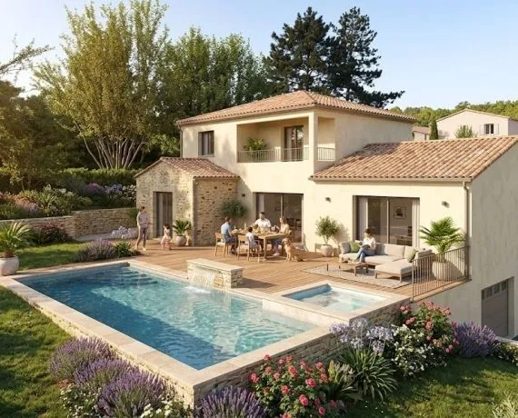 Projet de construction d'une maison 120 m² avec terrain à FONTCOUVERTE (17)