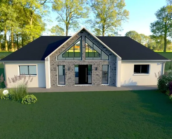 Projet de construction d'une maison 130 m² avec terrain à USSAC (19)