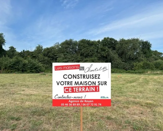 Terrain à bâtir de 1801 m² à GEMOZAC (17)
