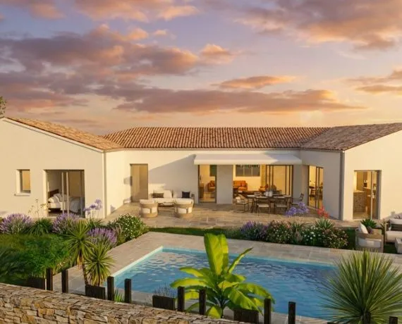 Projet de construction d'une maison 140 m² avec terrain à PORT-D'ENVAUX (17)