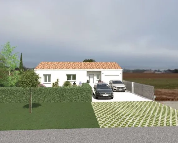 Projet de construction d'une maison 125 m² avec terrain à BALANZAC (17)
