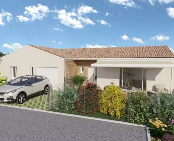 Projet de construction d'une maison 110 m² avec terrain à AIGREFEUILLE-D'AUNIS (17)