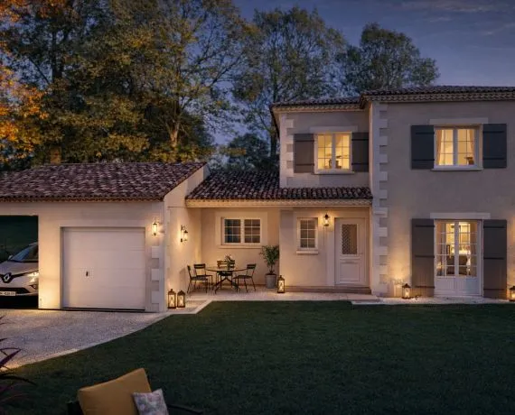 Projet de construction d'une maison 140 m² avec terrain à CHAMPCEVINEL (24)