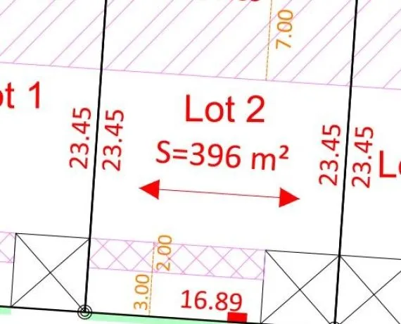 Terrain à bâtir de 396 m² à GREZAC (17)