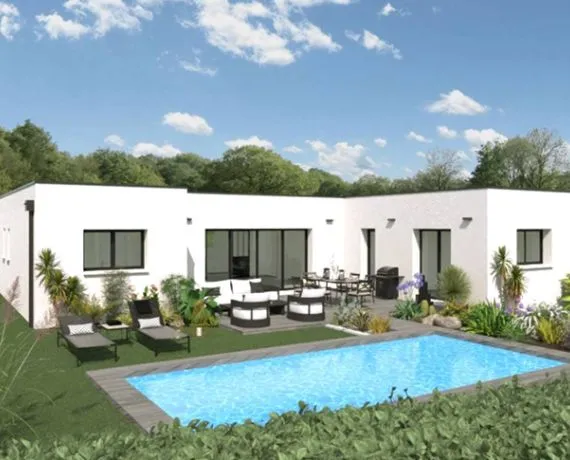 Projet de construction d'une maison 120 m² avec terrain à SAINT-GEORGES-DES-COTEAUX (17)