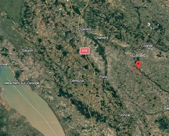 Terrain à bâtir de 600 m² à CELLES (17)