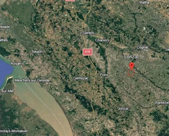 Terrain à bâtir de 900 m² à LONZAC (17)