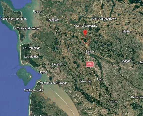Terrain à bâtir de 680 m² à PORT-D'ENVAUX (17)